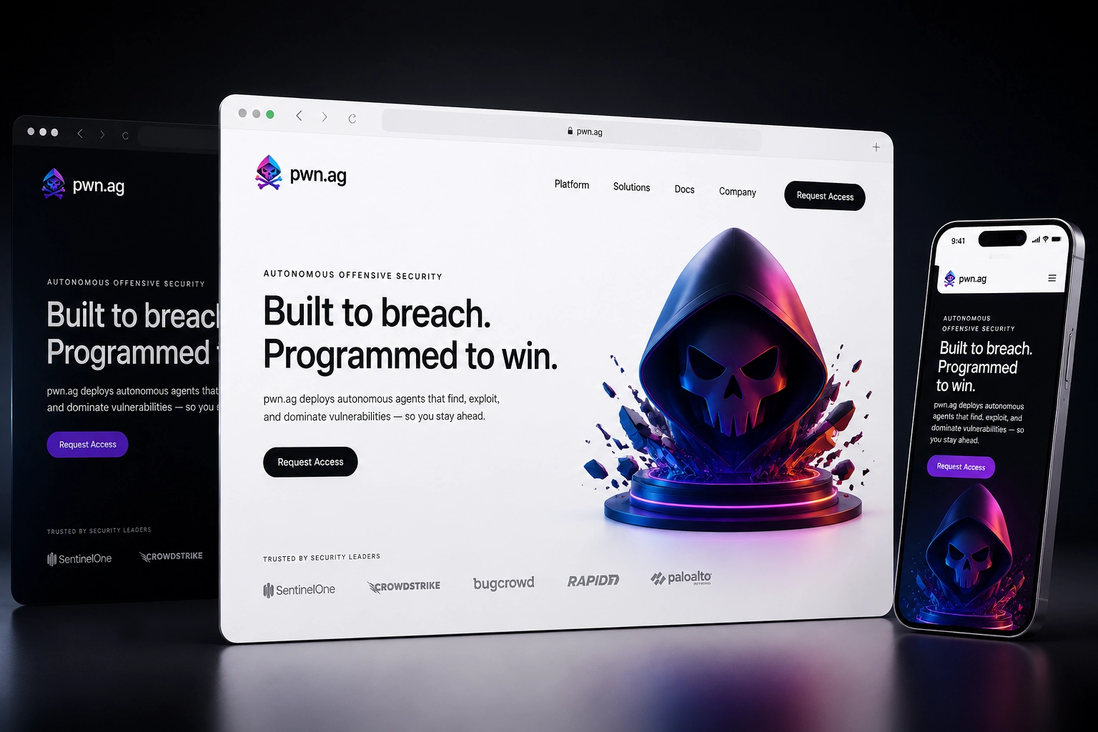 pwn.ag website concept preview