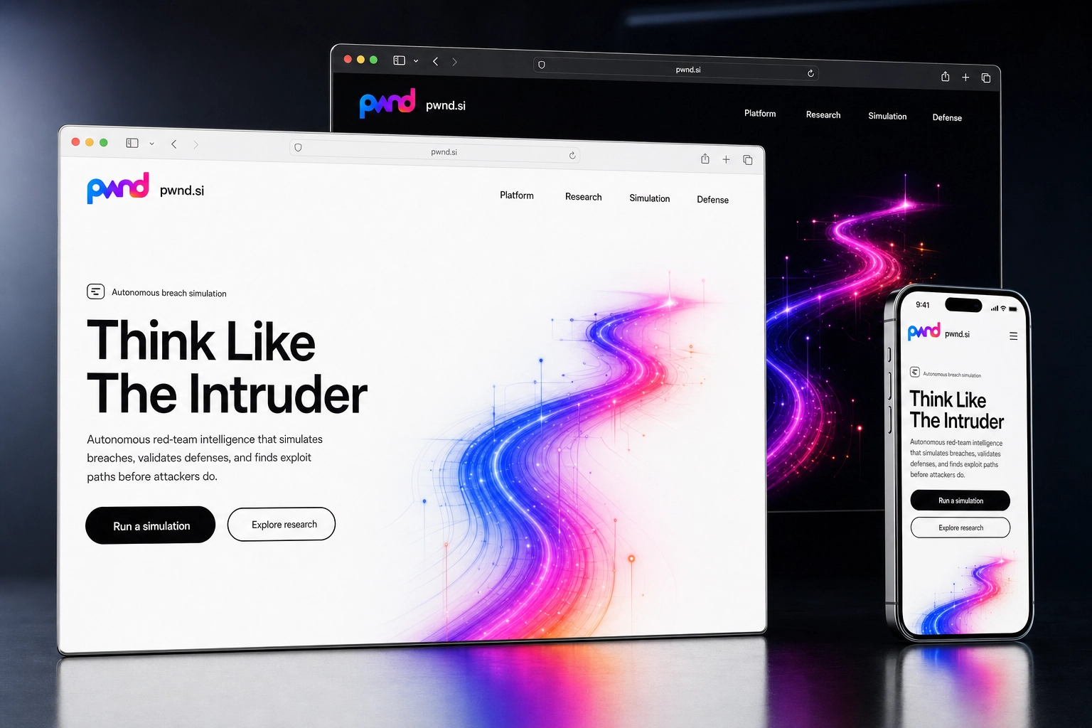 pwnd.si website concept preview