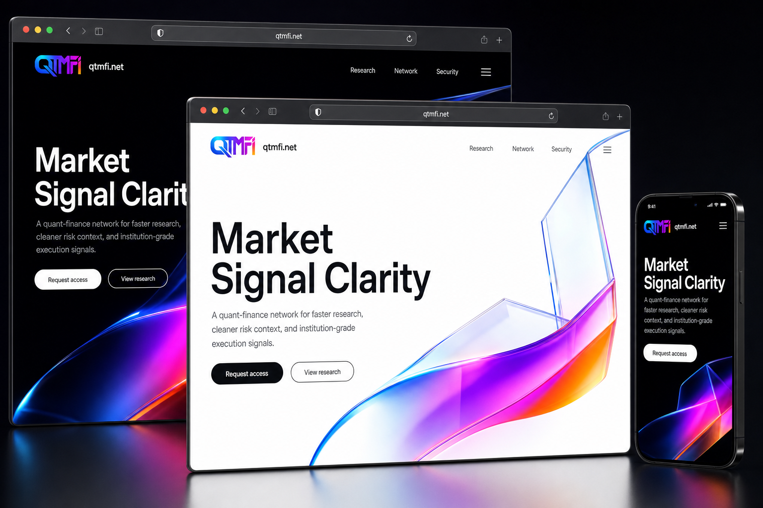 qtmfi.net website concept preview enlarged