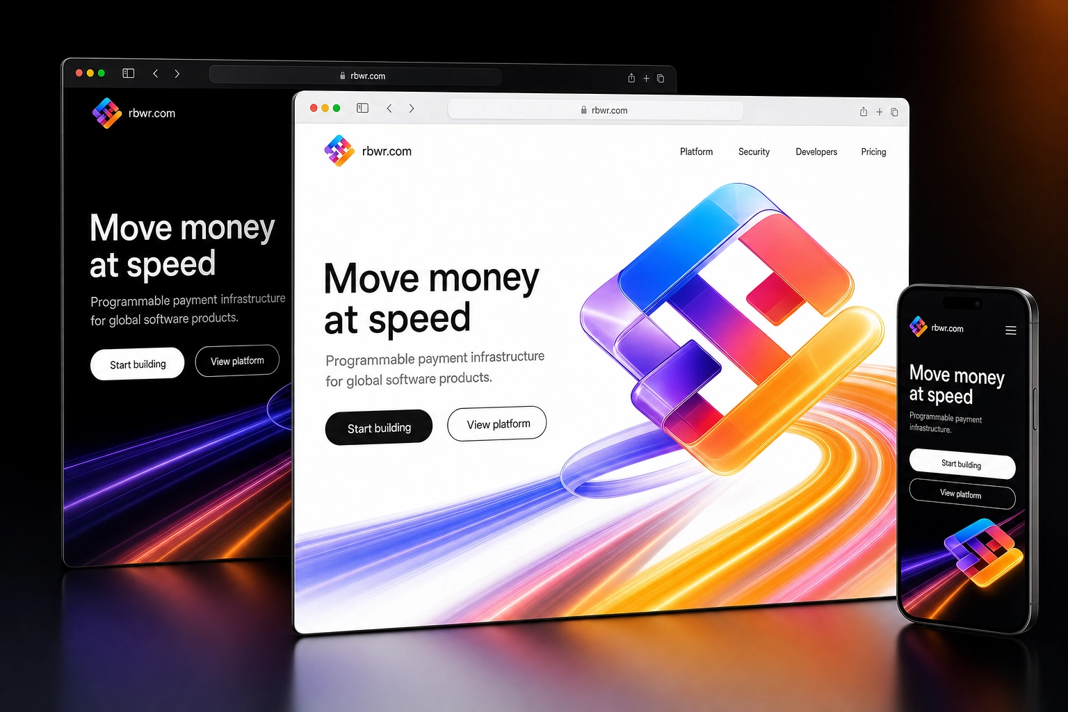 rbwr.com website concept preview