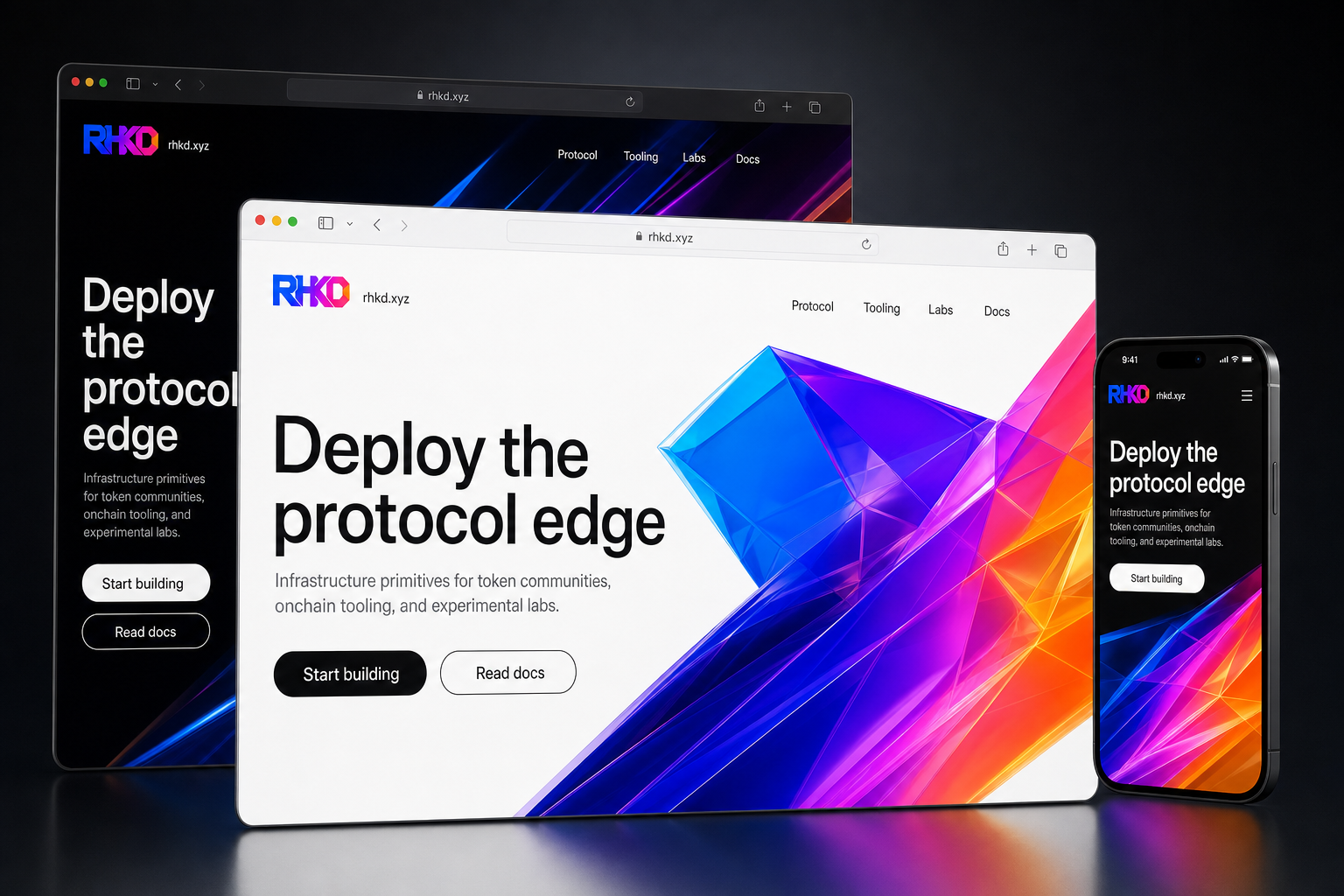 rhkd.xyz website concept preview enlarged