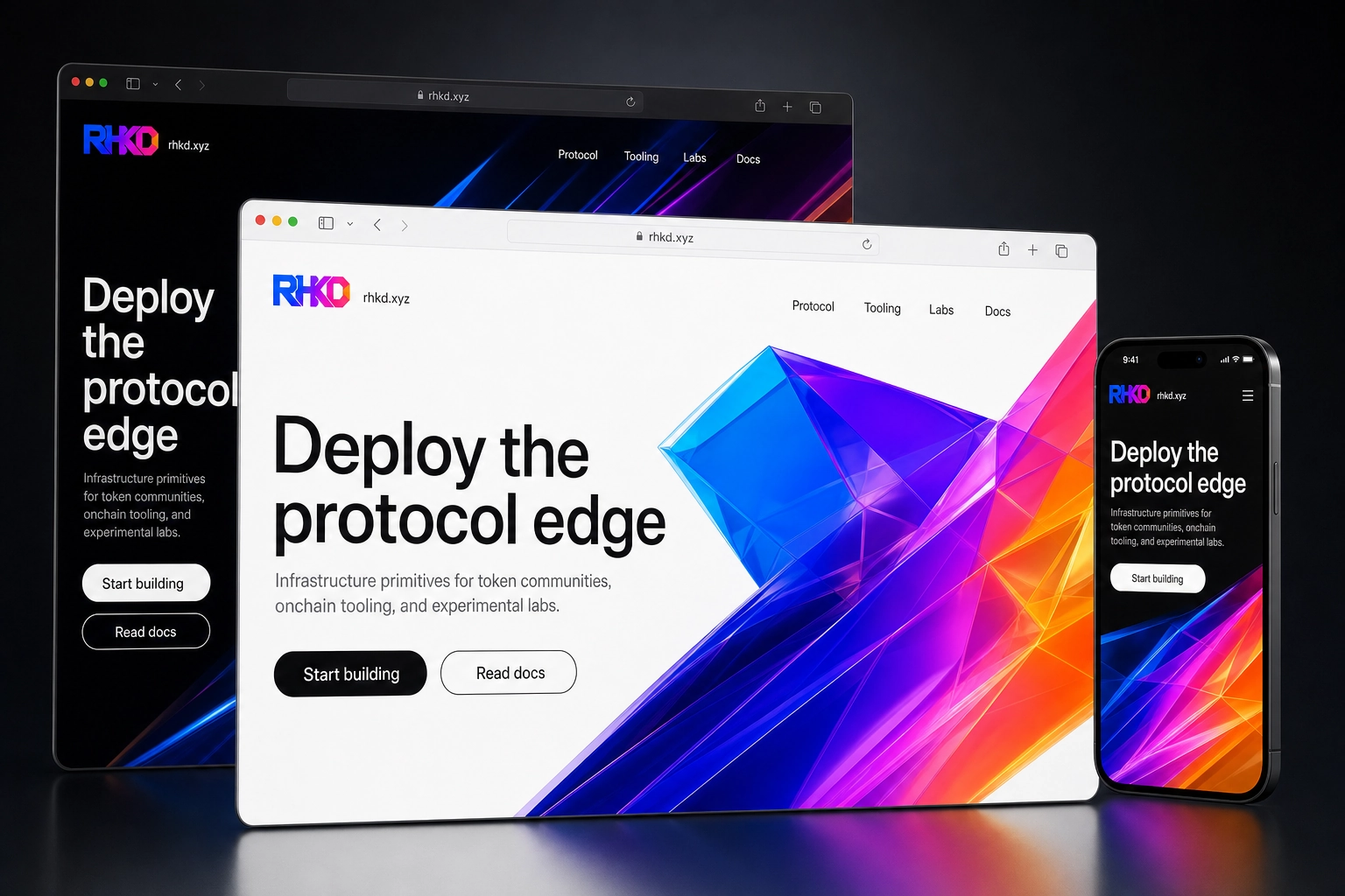 rhkd.xyz website concept preview