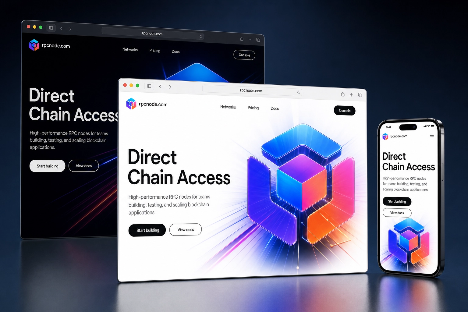 rpcnode.com website concept preview
