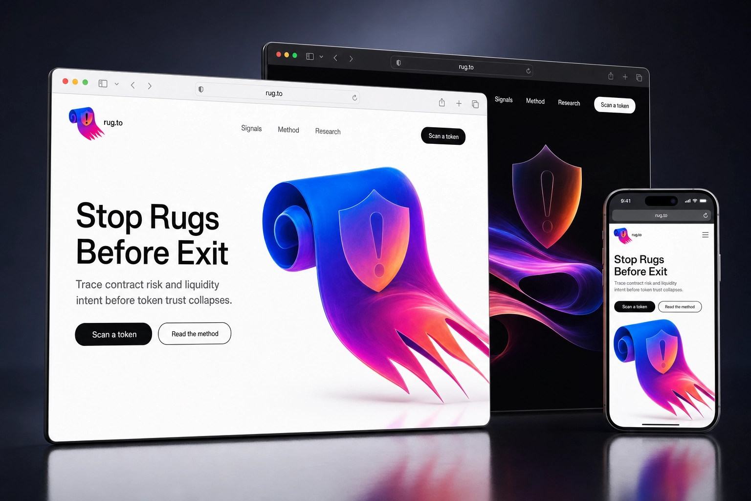 rug.to website concept preview