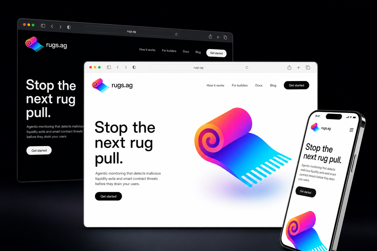rugs.ag website concept preview