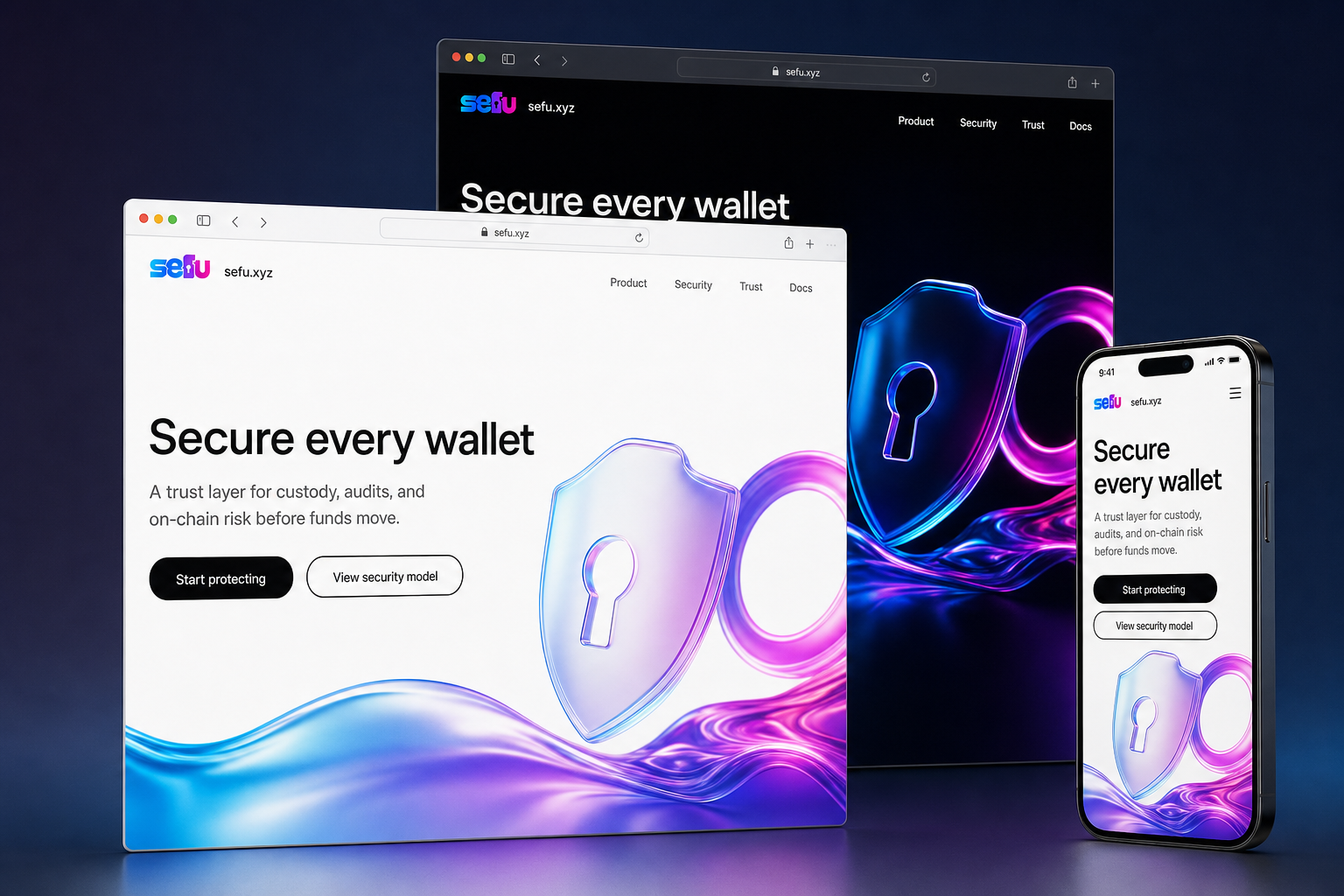 sefu.xyz website concept preview enlarged