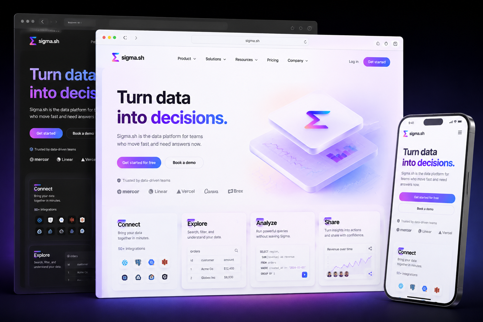 sigma.sh website concept preview