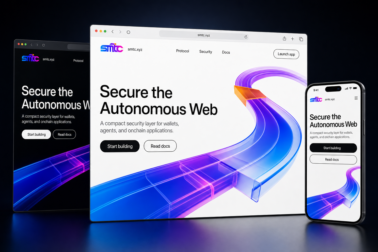 smtc.xyz website concept preview enlarged
