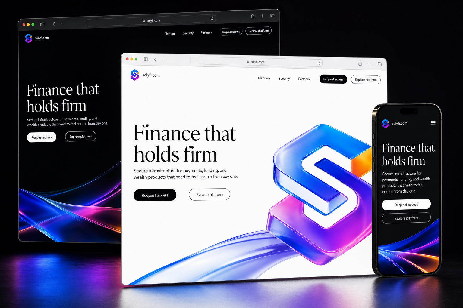 solyfi.com website concept preview enlarged