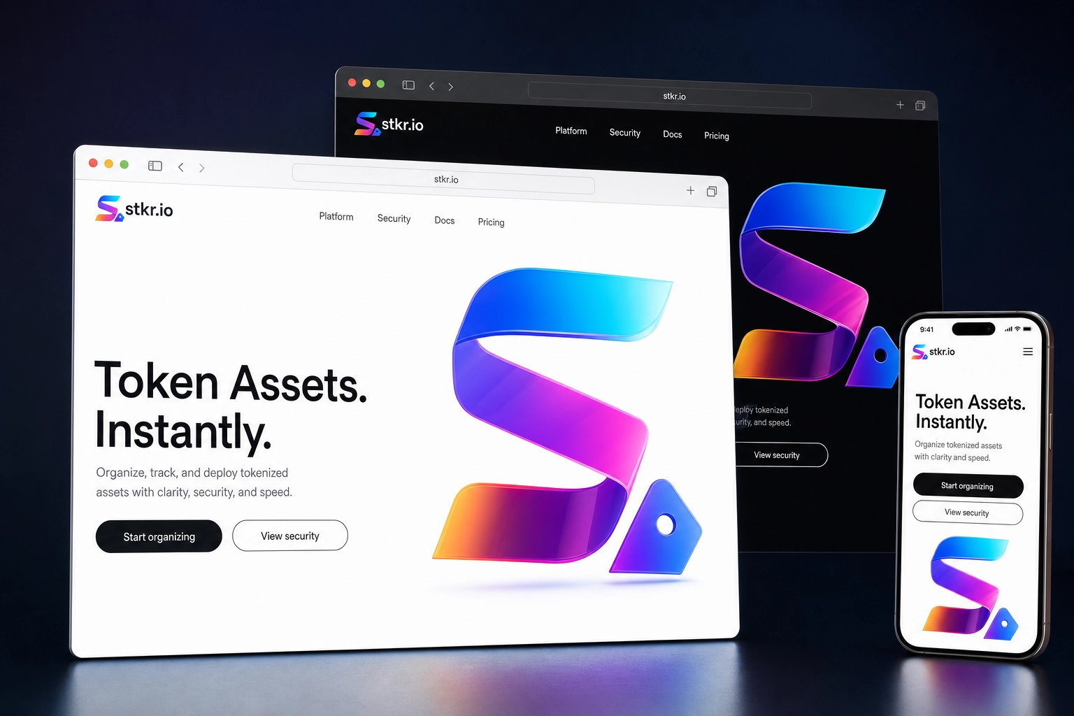 stkr.io website concept preview