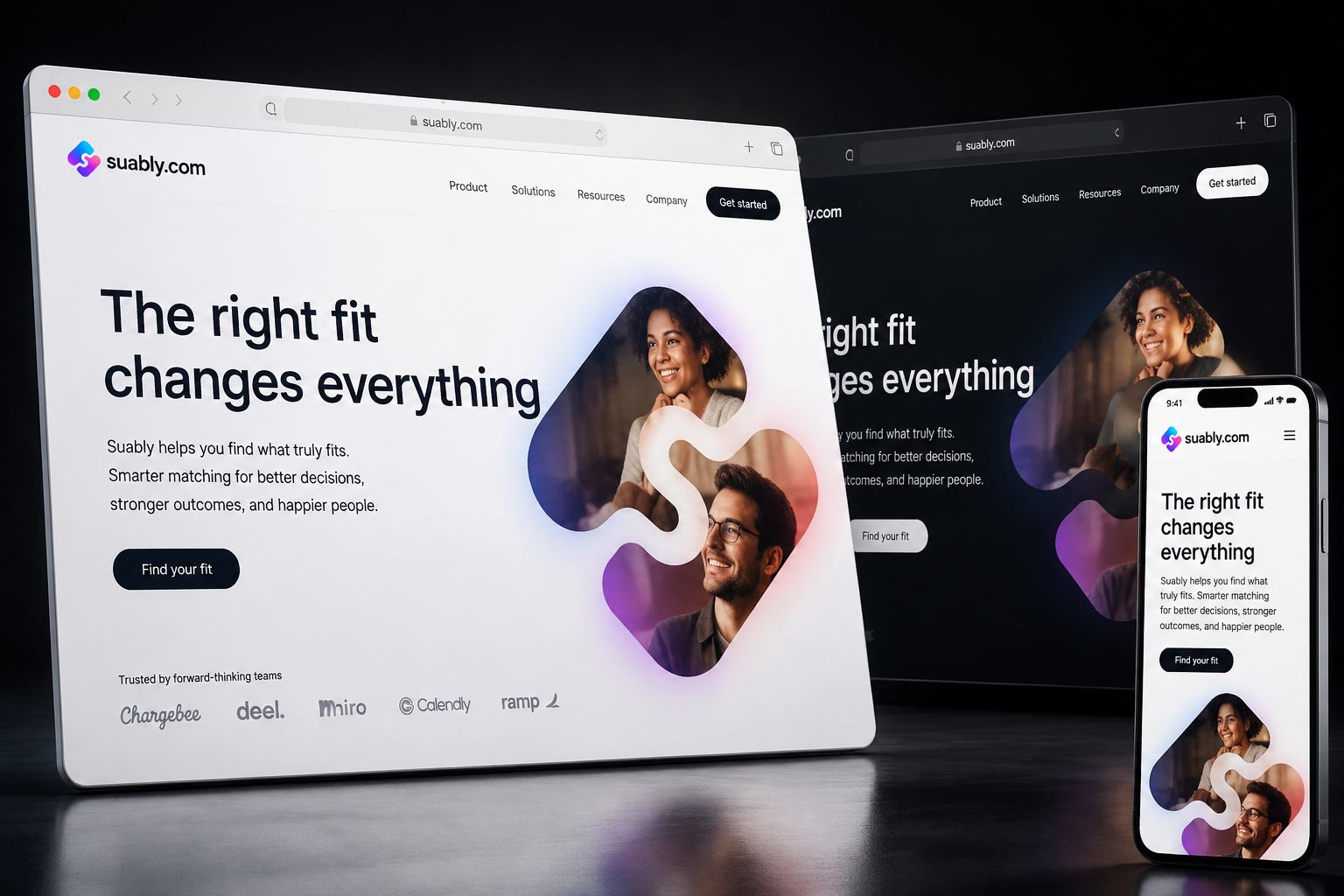 suably.com website concept preview