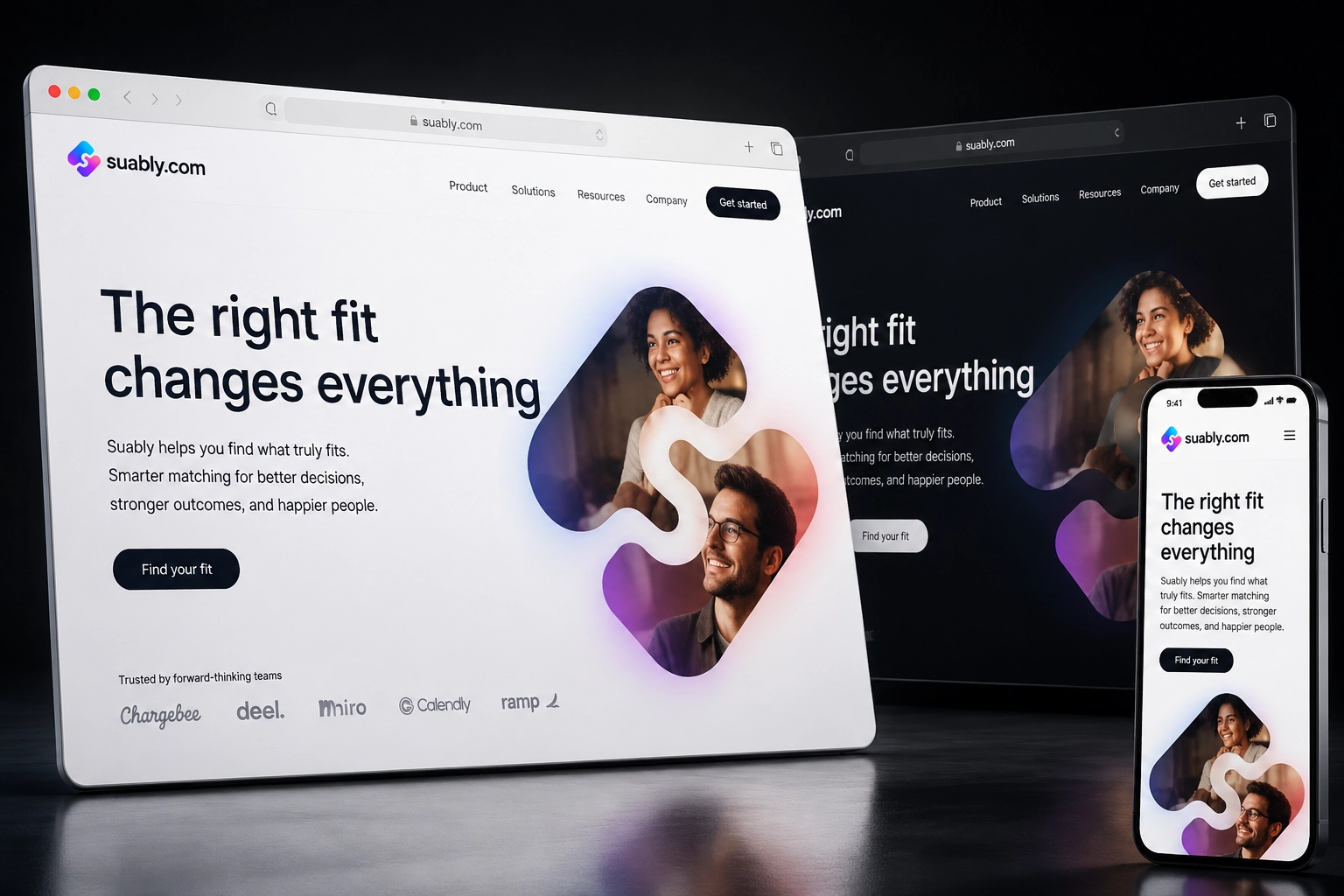 suably.com website concept preview