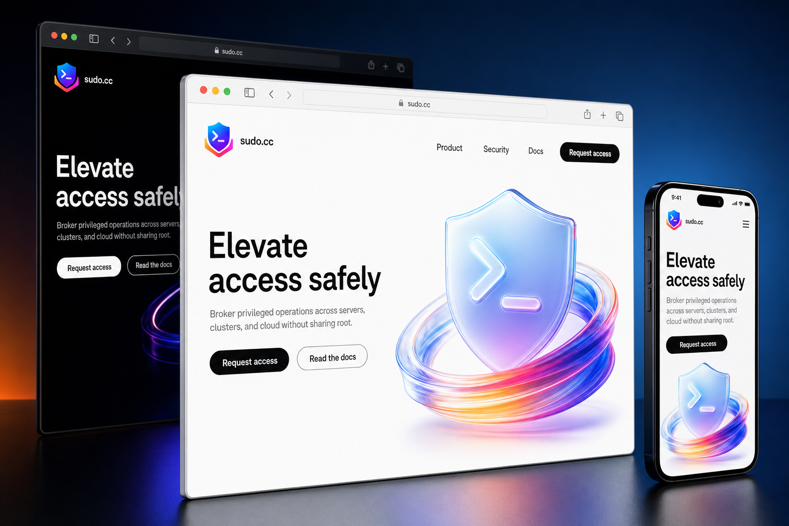 sudo.cc website concept preview