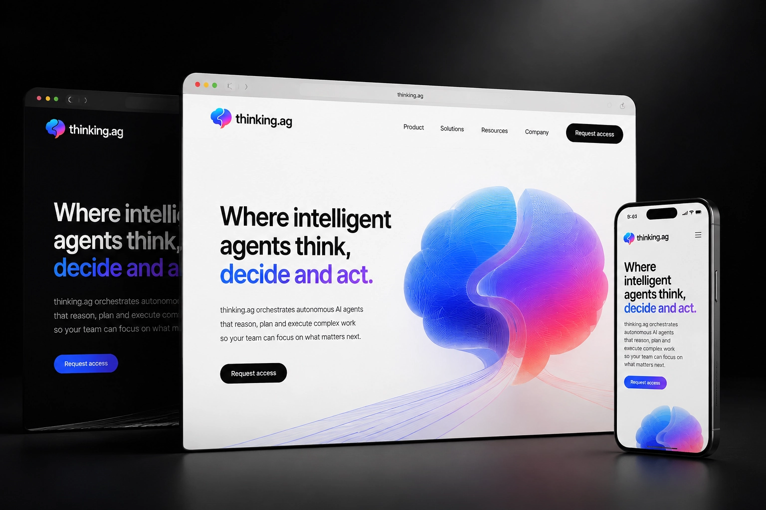 thinking.ag website concept preview