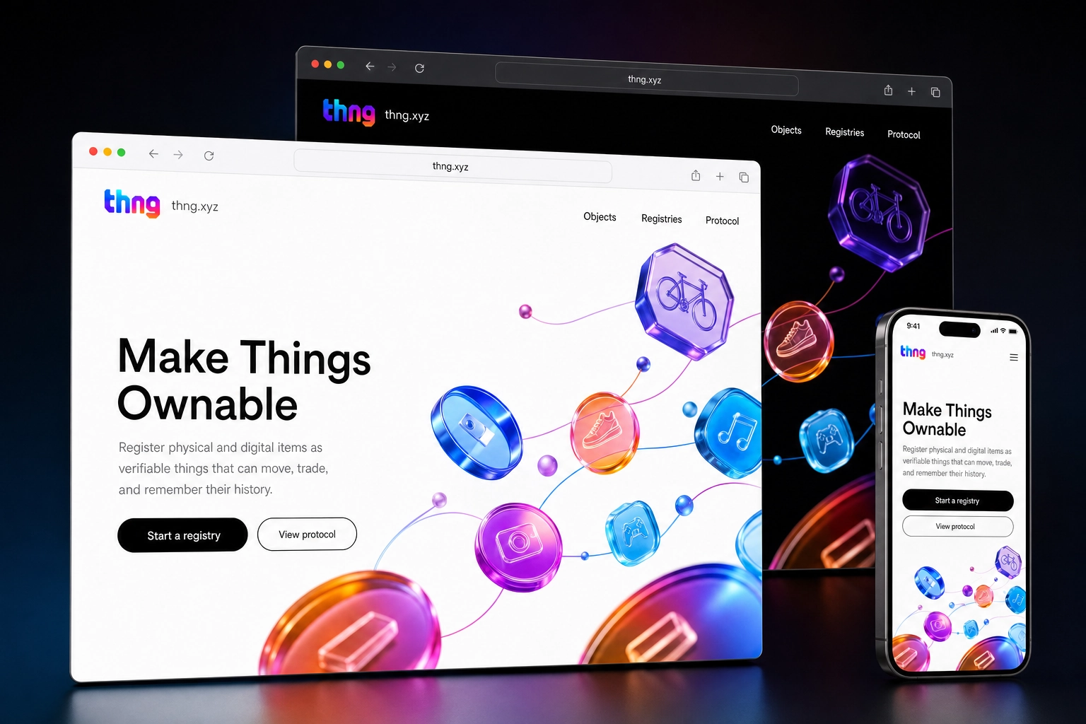 thng.xyz website concept preview
