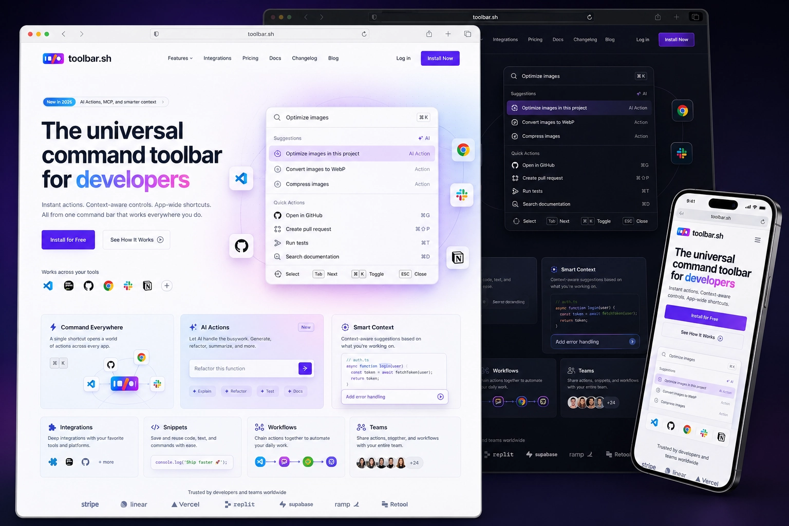 toolbar.sh website concept preview