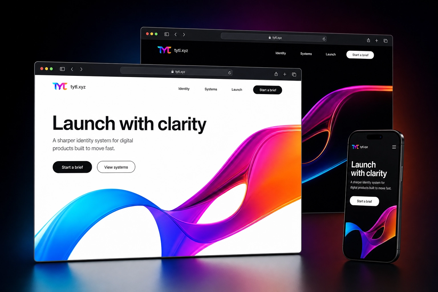 tytl.xyz website concept preview
