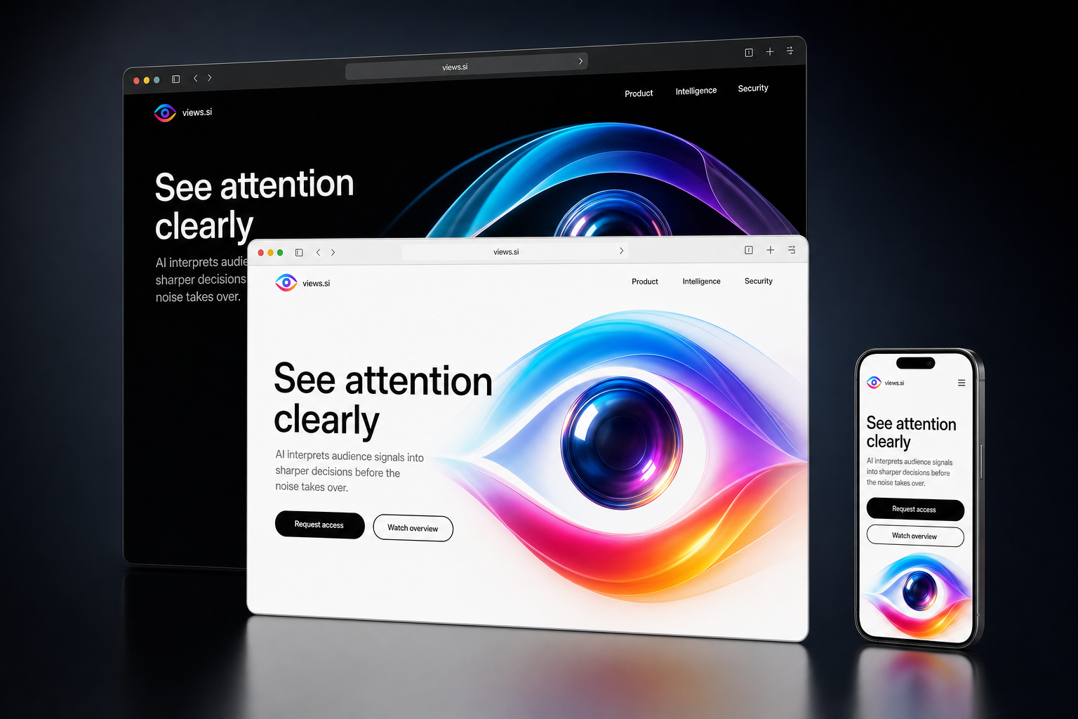 views.si website concept preview