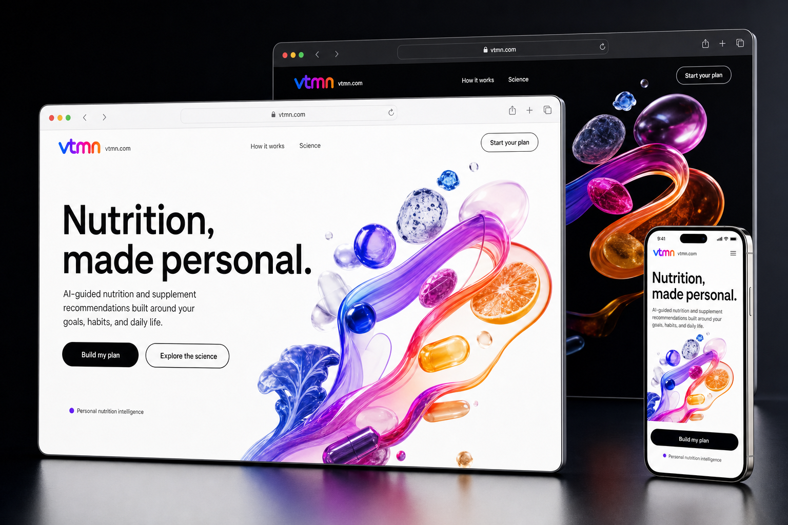 vtmn.com website concept preview enlarged