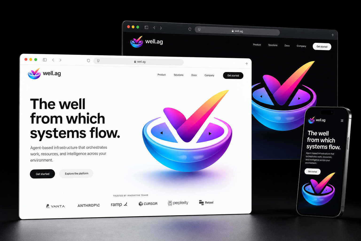 well.ag website concept preview
