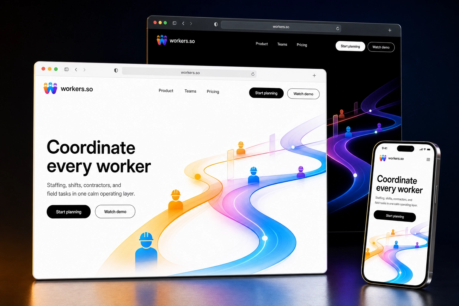 workers.so website concept preview