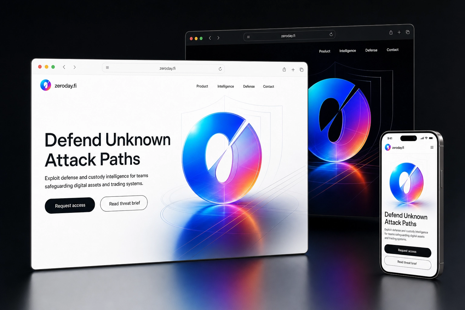 zeroday.fi website concept preview